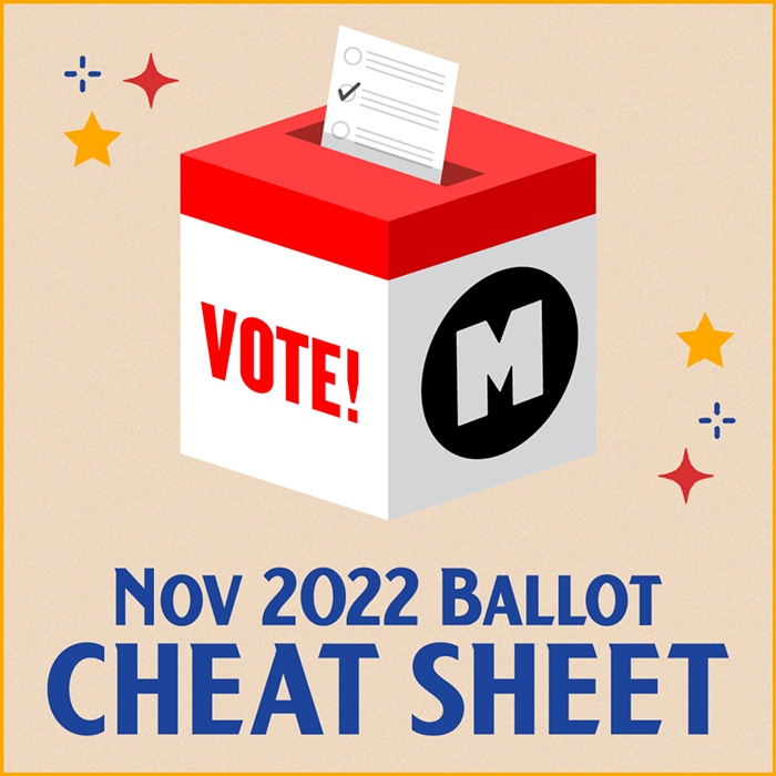 Your <em>Mercury </em>General Election 2022 Endorsements CHEAT SHEET!